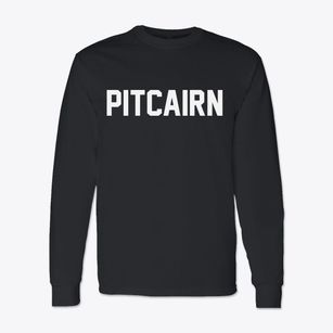 Pitcairn Pennsylvania Classic Block Classic Long Sleeve T-Shirt