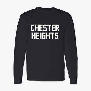 Chester Heights Pennsylvania Classic Block Classic Long Sleeve T-Shirt