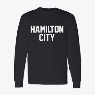 Hamilton City California Classic Block Classic Long Sleeve T-Shirt