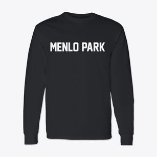 Menlo Park California Classic Block Classic Long Sleeve T-Shirt