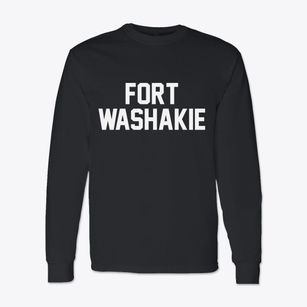 Fort Washakie Wyoming Classic Block Classic Long Sleeve T-Shirt