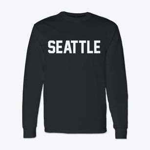 Seattle Washington Classic Block Classic Long Sleeve T-Shirt