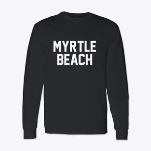 Myrtle Beach South Carolina Classic Block Classic Long Sleeve T-Shirt