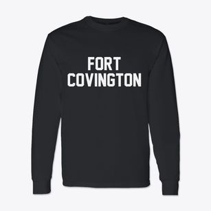 Fort Covington New York Classic Block Classic Long Sleeve T-Shirt