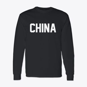 China Texas Classic Block Classic Long Sleeve T-Shirt