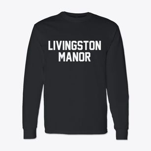 Livingston Manor New York Classic Block Classic Long Sleeve T-Shirt