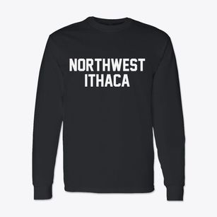 Northwest Ithaca New York Classic Block Classic Long Sleeve T-Shirt