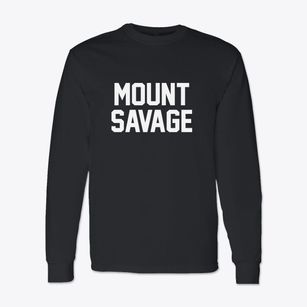Mount Savage Maryland Classic Block Classic Long Sleeve T-Shirt