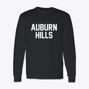 Auburn Hills Michigan Classic Block Classic Long Sleeve T-Shirt