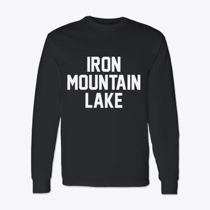 Iron Mountain Lake Missouri Classic Block Classic Long Sleeve T-Shirt