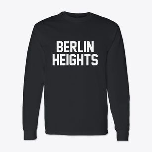 Berlin Heights Ohio Classic Block Classic Long Sleeve T-Shirt
