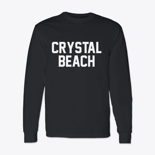 Crystal Beach New York Classic Block Classic Long Sleeve T-Shirt