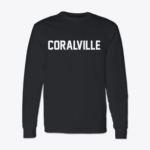 Coralville Iowa Classic Block Classic Long Sleeve T-Shirt