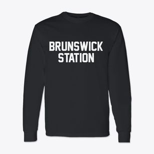 Brunswick Station Maine Classic Block Classic Long Sleeve T-Shirt