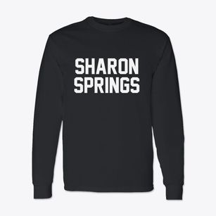 Sharon Springs New York Classic Block Classic Long Sleeve T-Shirt