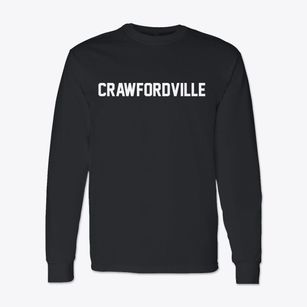 Crawfordville Georgia Classic Block Classic Long Sleeve T-Shirt
