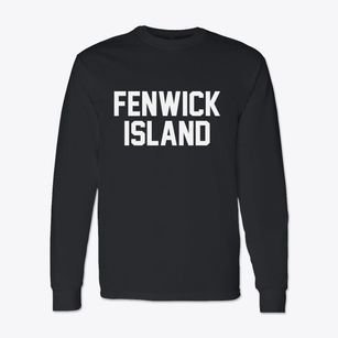 Fenwick Island Delaware Classic Block Classic Long Sleeve T-Shirt