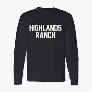 Highlands Ranch Colorado Classic Block Classic Long Sleeve T-Shirt