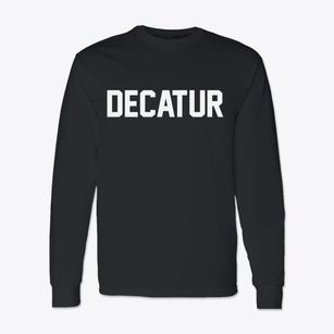 Decatur New York Classic Block Classic Long Sleeve T-Shirt