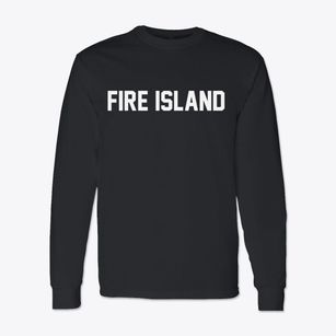 Fire Island New York Classic Block Classic Long Sleeve T-Shirt