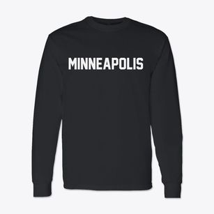 Minneapolis Minnesota Classic Block Classic Long Sleeve T-Shirt
