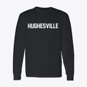 Hughesville Missouri Classic Block Classic Long Sleeve T-Shirt