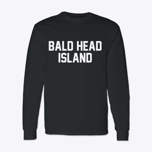 Bald Head Island North Carolina Classic Block Classic Long Sleeve T-Shirt