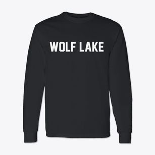Wolf Lake Minnesota Classic Block Classic Long Sleeve T-Shirt