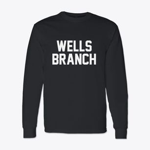 Wells Branch Texas Classic Block Classic Long Sleeve T-Shirt