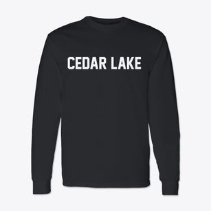 Cedar Lake Indiana Classic Block Classic Long Sleeve T-Shirt