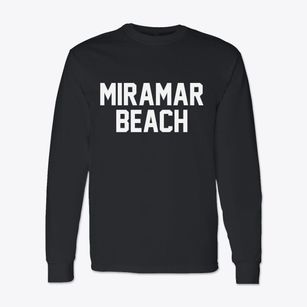 Miramar Beach Florida Classic Block Classic Long Sleeve T-Shirt