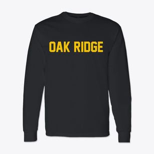 Oak Ridge North Carolina Classic Block Classic Long Sleeve T-Shirt