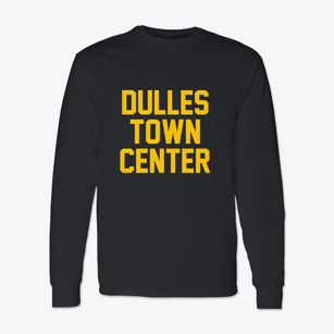 Dulles Town Center Virginia Classic Block Classic Long Sleeve T-Shirt