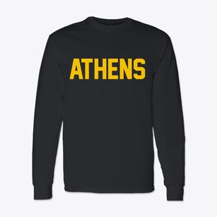 Athens Maine Classic Block Classic Long Sleeve T-Shirt