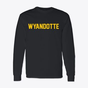 Wyandotte Michigan Classic Block Classic Long Sleeve T-Shirt