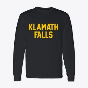 Klamath Falls Oregon Classic Block Classic Long Sleeve T-Shirt