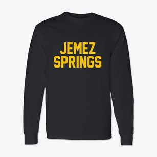 Jemez Springs New Mexico Classic Block Classic Long Sleeve T-Shirt