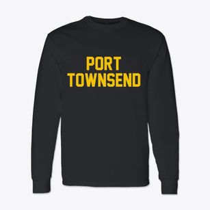Port Townsend Washington Classic Block Classic Long Sleeve T-Shirt