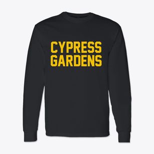 Cypress Gardens Florida Classic Block Classic Long Sleeve T-Shirt