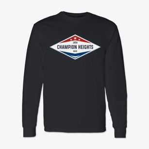 Champion Heights Ohio Diamond Star Classic Long Sleeve T-Shirt