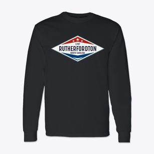 Rutherfordton North Carolina Diamond Star Classic Long Sleeve T-Shirt