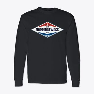 Norridgewock Maine Diamond Star Classic Long Sleeve T-Shirt
