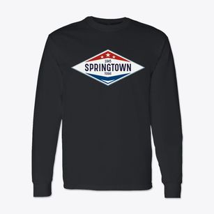 Springtown Texas Diamond Star Classic Long Sleeve T-Shirt