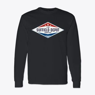 Suffield Depot Connecticut Diamond Star Classic Long Sleeve T-Shirt