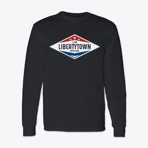 Libertytown Maryland Diamond Star Classic Long Sleeve T-Shirt