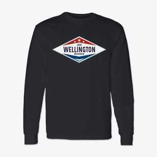 Wellington Wisconsin Diamond Star Classic Long Sleeve T-Shirt