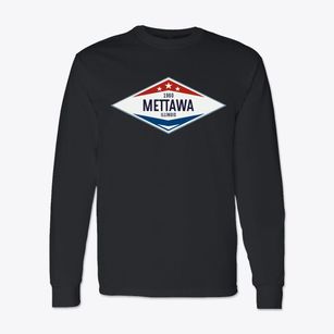 Mettawa Illinois Diamond Star Classic Long Sleeve T-Shirt