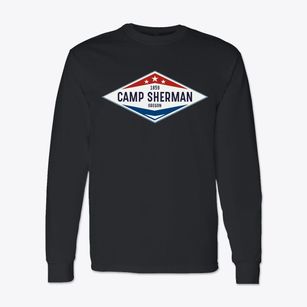Camp Sherman Oregon Diamond Star Classic Long Sleeve T-Shirt