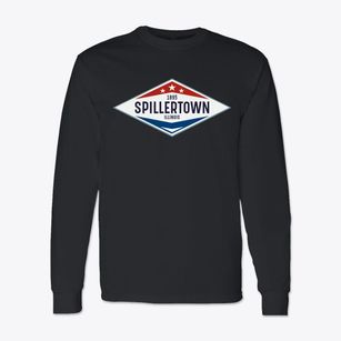 Spillertown Illinois Diamond Star Classic Long Sleeve T-Shirt