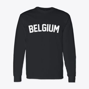 Belgium Wisconsin Classic Curve Classic Long Sleeve T-Shirt